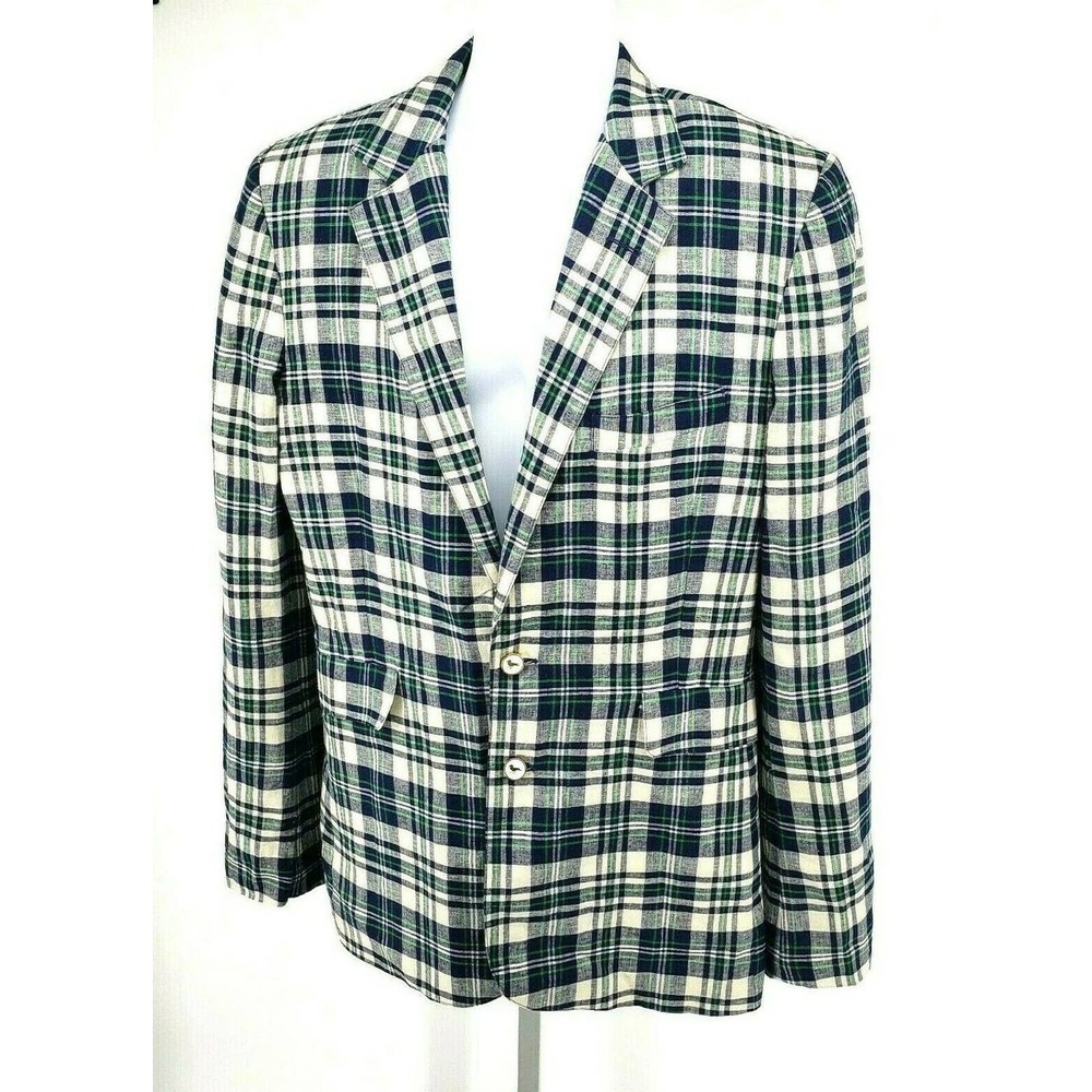 Modern Amusement Pac Sun Blazer Suit Jacket Plaid